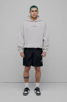 Мужское серое худи Oversized Universe H GOTS Серый S Preach 206271