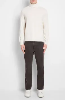 Мужской белый кашемировый гольф Белый XL Theory N0888705