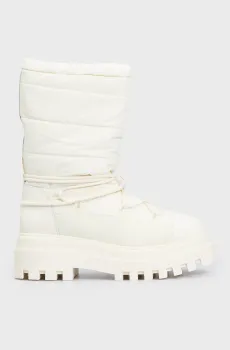 Женские белые дутики FLATFORM SNOW BOOT NYLON WN Белый 38 Calvin Klein YW0YW01146