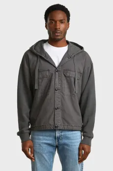 Мужское темно-серое худи mix loose Серый XL G-Star RAW D28632,E542