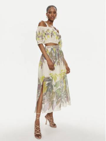 TWINSET Набір блузка і спідниця 241TT2443 Бежевий Regular Fit TWINSET Набір блузка і спідниця 241TT2443 Бежевий Regular Fit