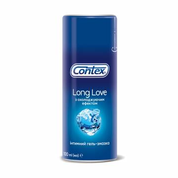 Интимный гель-смазка Contex Long Love с охлаждающим эффектом (лубрикант), 100 мл Интимный гель-смазка Contex Long Love с охлаждающим эффектом (лубрикант), 100 мл
