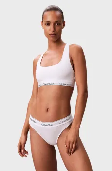 Женский белый топ UNLINED BRALETTE Белый S Calvin Klein LV00QF8493