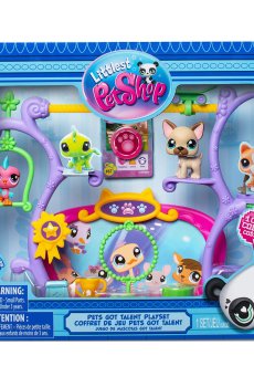 Игровой набор Littlest Pet Shop Шоу талантов, 25*10*22 см, от 4 лет, 6 элементов (00558)