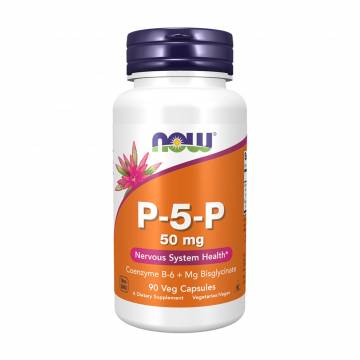 Пиридоксальфосфат NOW foods P-5-P 50 мг, 90 капсул Пиридоксальфосфат NOW foods P-5-P 50 мг, 90 капсул