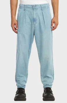 Мужские голубые джинсы Pleated Голубой 38-32 G-Star RAW D29381,E356