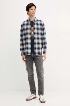 Хлопковая футболка Hackett London