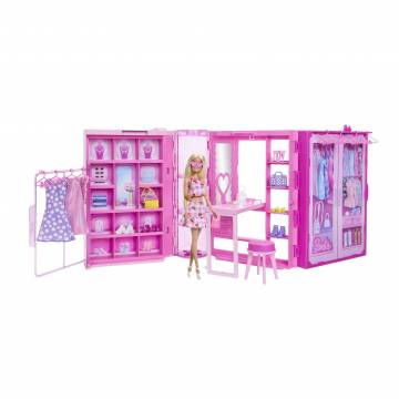 Ігровий набір Barbie Стильна гардеробна з лялькою (HXD58) Ігровий набір Barbie Стильна гардеробна з лялькою (HXD58)