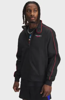 Мужская черная ветровка Pjt Rck Warmup Jkt Черный XL Under Armour 1389931-001