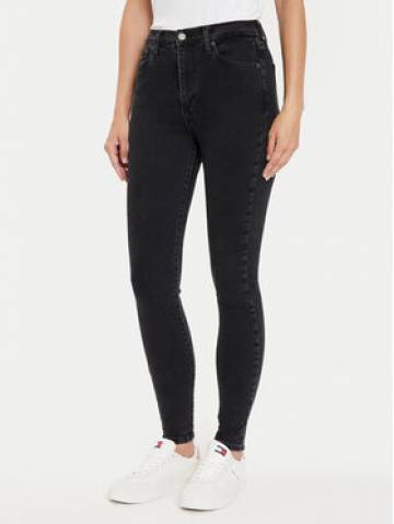 Tommy Jeans Джинси Sylvia DW0DW16001 Чорний Skinny Fit Tommy Jeans Джинси Sylvia DW0DW16001 Чорний Skinny Fit