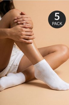 Короткі шкарпетки 6 штук - різнобарвний