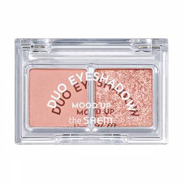 Компактные тени для век The Saem Mood Up Duo Eyeshadow CR01 Sugar Coral, 1.4 г Компактные тени для век The Saem Mood Up Duo Eyeshadow CR01 Sugar Coral, 1.4 г