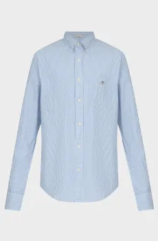 Мужская рубашка в полоску REG SEERSUCKER STRIPE SHIRT Разноцветный XXL Gant 3240063