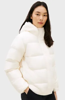 Женский белый пуховик MODERN Белый S Tommy Hilfiger WW0WW45739