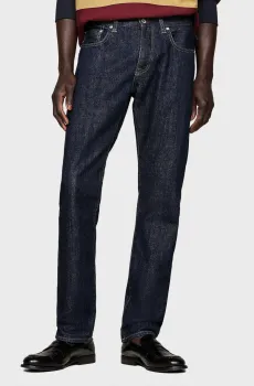 Мужские темно-синие джинсы Denton Straight Синий 32-32 Tommy Hilfiger MW0MW36679