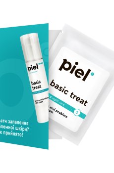Крем для лица Piel Cosmetics Pure Salvation Basic Treat Cream для проблемной кожи, 3 мл (саше)