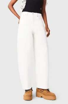 Женские белые джинсы Белый 40 MAJE MFPJE00793_White