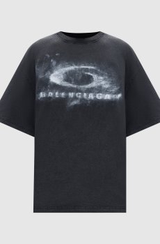 Черная футболка Crayon