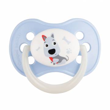 Пустышка силиконовая Canpol Babies Cute Animals круглая, голубая, с рождения до 6 месяцев (22/595) Пустышка силиконовая Canpol Babies Cute Animals круглая, голубая, с рождения до 6 месяцев (22/595)