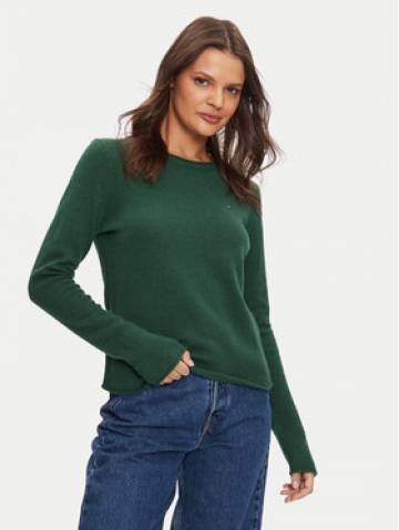Tommy Hilfiger Светр WW0WW44161 Зелений Regular Fit Tommy Hilfiger Светр WW0WW44161 Зелений Regular Fit