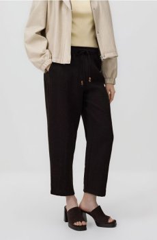 Reserved - Штани з додаванням віскози - коричневий - 932JJ-88X