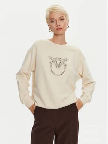 PINKO Світшот Nelly 100534 A24F Бежевий PINKO Світшот Nelly 100534 A24F Бежевий