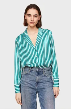Женская блуза в полоску FLUID STRIPE PJ Разноцветный S Tommy Hilfiger WW0WW41397