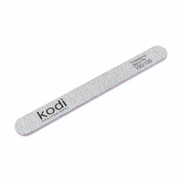 Пилка для ногтей Kodi Professional 133, 100/100 грит, прямая, светло-серая, 178*19*4 мм Пилка для ногтей Kodi Professional 133, 100/100 грит, прямая, светло-серая, 178*19*4 мм