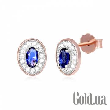 Серьги-гвоздики Silvex925