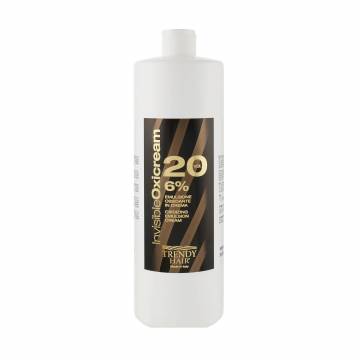 Кремовый окислитель для окрашивания Trendy Hair Invisible Oxicream 6% (20V), 1 л Кремовый окислитель для окрашивания Trendy Hair Invisible Oxicream 6% (20V), 1 л