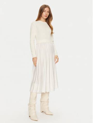 ViCOLO Повсякденна сукня 77090S Білий Regular Fit ViCOLO Повсякденна сукня 77090S Білий Regular Fit