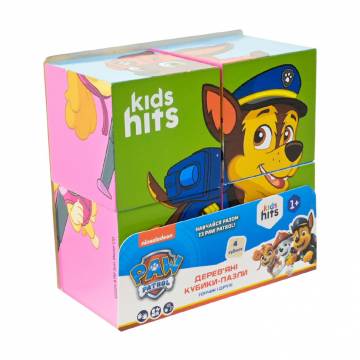Игрушка Kids Hits Paw Patrol Деревянные кубики-пазлы, от 1 года, 30*22*2 см (KH20/050) Игрушка Kids Hits Paw Patrol Деревянные кубики-пазлы, от 1 года, 30*22*2 см (KH20/050)