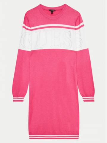 Guess Трикотажна сукня J4YK04 Z3GW0 Рожевий Regular Fit Guess Трикотажна сукня J4YK04 Z3GW0 Рожевий Regular Fit
