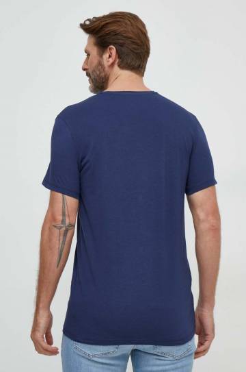 Футболка Guess 2 шт мужской цвет синий с принтом Футболка Guess 2 шт мужской цвет синий с принтом