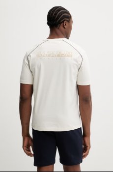 Хлопковая футболка Napapijri REFLECT