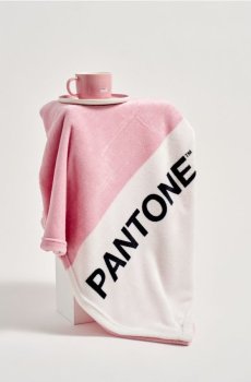 Плед Pantone - пастельний рожевий