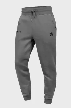 Серые спортивные брюки BASE RUNNER NEW YORK YANKEES (унисекс) Серый L 47 Brand 15126286