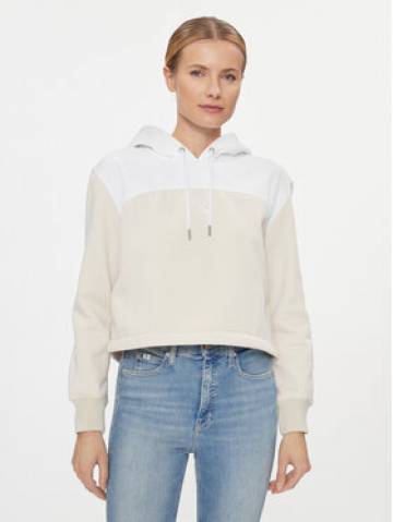 Calvin Klein Jeans Світшот J20J221336 Бежевий Relaxed Fit Calvin Klein Jeans Світшот J20J221336 Бежевий Relaxed Fit