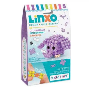 Набір для виготовлення брелоків Make it Real Linxo Звірята Слон (MR6101/5) Набір для виготовлення брелоків Make it Real Linxo Звірята Слон (MR6101/5)