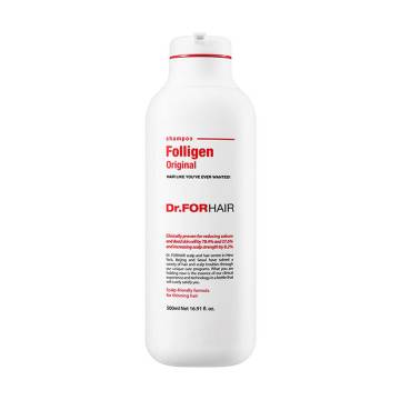 Укрепляющий шампунь Dr.FORHAIR Folligen Original Shampoo против выпадения волос, 500 мл Укрепляющий шампунь Dr.FORHAIR Folligen Original Shampoo против выпадения волос, 500 мл