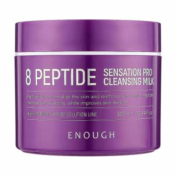 Очищающее молочко для лица Enough 8 Peptide Sensation Pro Cleansing Milk с пептидами, 300 мл Очищающее молочко для лица Enough 8 Peptide Sensation Pro Cleansing Milk с пептидами, 300 мл