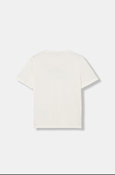 Детская хлопковая футболка EA7 Emporio Armani