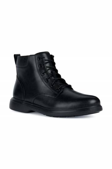 Кожаные ботинки Geox U OTTAVIO A мужские цвет чёрный U36DCA 00085 C9999 Кожаные ботинки Geox U OTTAVIO A мужские цвет чёрный U36DCA 00085 C9999