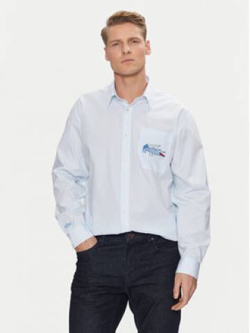 Lacoste Сорочка CH4548 Блакитний Relaxed Fit Lacoste Сорочка CH4548 Блакитний Relaxed Fit