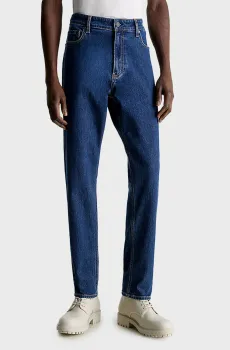 Мужские темно-синие джинсы TAPERED FIT Синий 33-34 Calvin Klein K10K112937