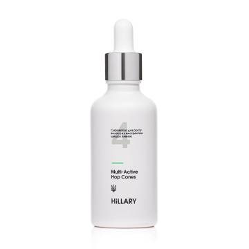 Мультиактивный комплекс для роста волос Hillary Multi-Active Hop Cones с экстрактом шишек хмеля, 50 мл Мультиактивный комплекс для роста волос Hillary Multi-Active Hop Cones с экстрактом шишек хмеля, 50 мл