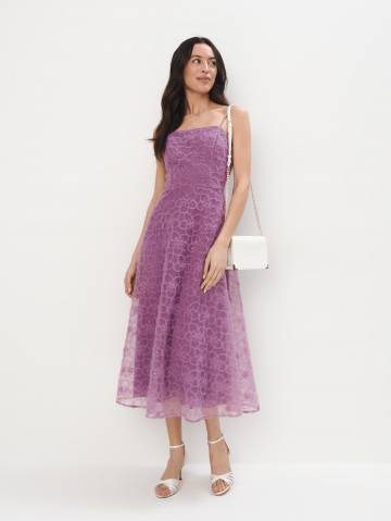 Mohito - Сукня міді на бретельках - фіолетовий - M