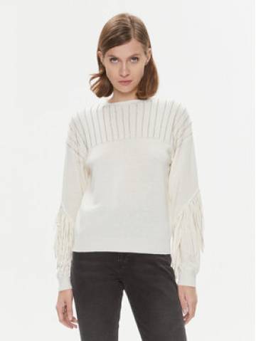 Pinko Светр Libellula 102082 A19L Écru Regular Fit Pinko Светр Libellula 102082 A19L Écru Regular Fit