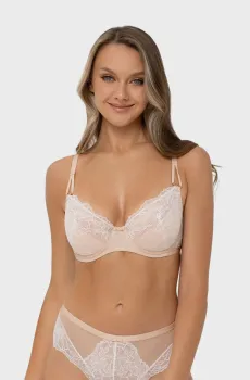 Женский бежевый бюстгальтер Бежевый 85E MARC&ANDRE S25-0312-12-DCH-LY