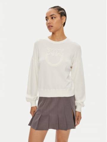 Pinko Світшот Acciuga 101568 A115 Écru Regular Fit Pinko Світшот Acciuga 101568 A115 Écru Regular Fit